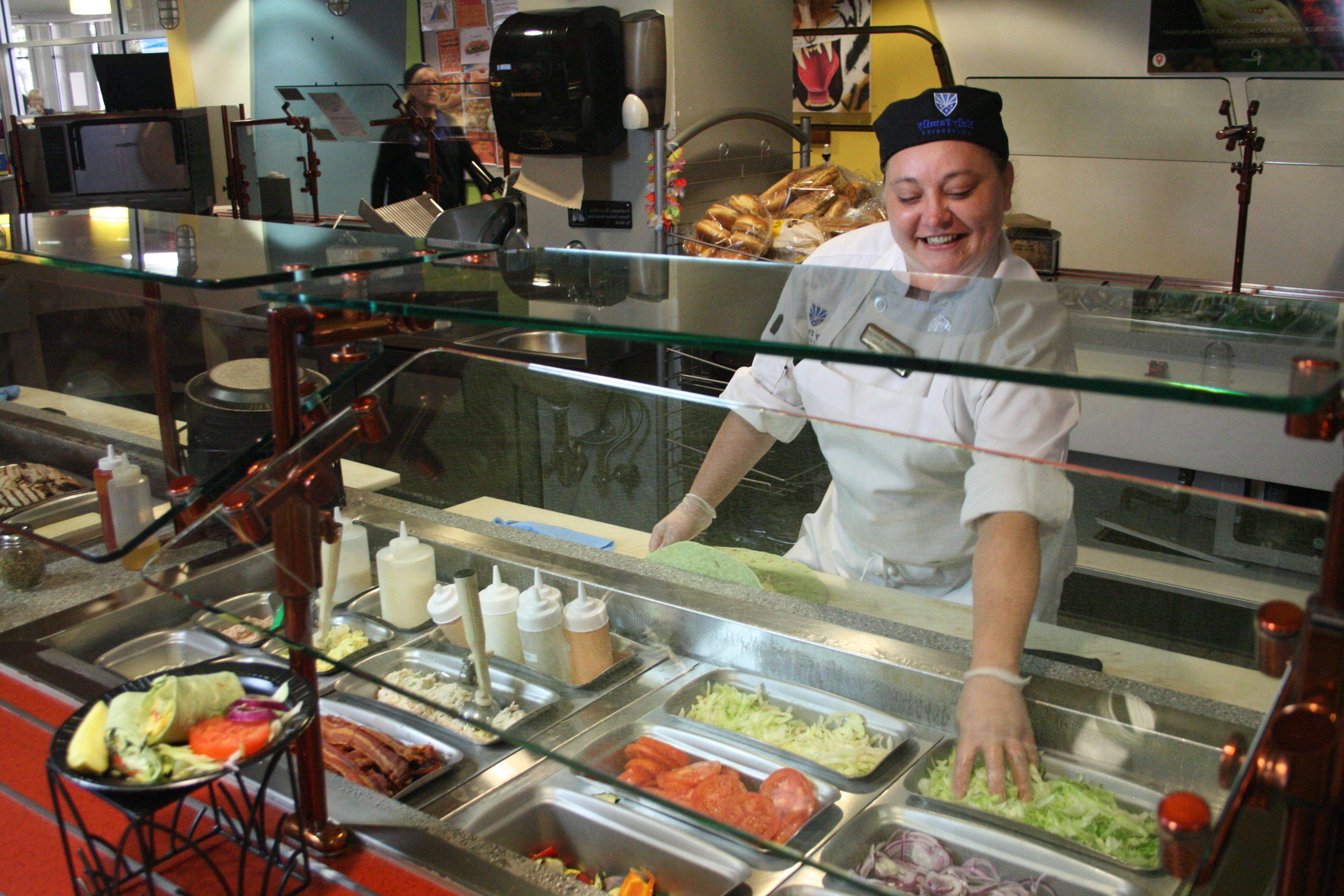 Dining Services Women Making Food